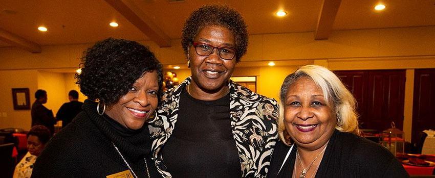 Three ladies at BFA Event