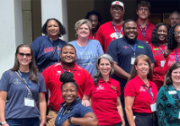 Group picture of student affairs staff.