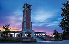 Moulton Tower at Night