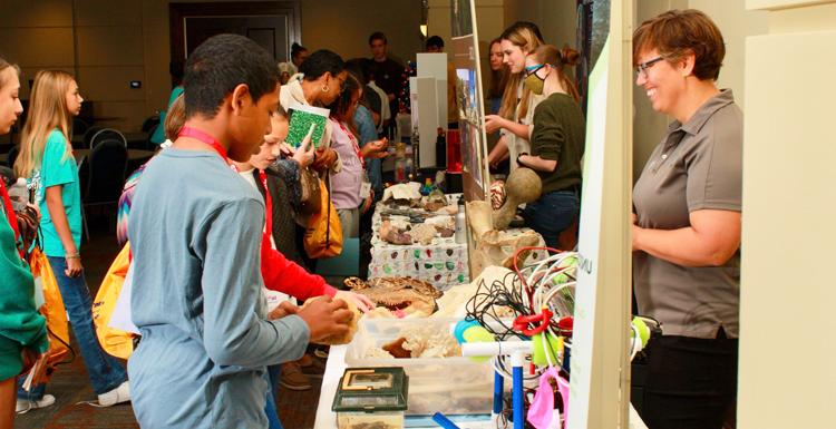 University of South Alabama hosts more than 150 middle school kids for a STEM conference